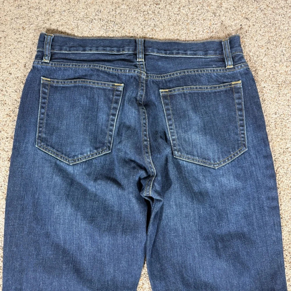 J.Crew Men's Vintage Slim Straight Dark Wash Jeans Style 17739 Size 33X32